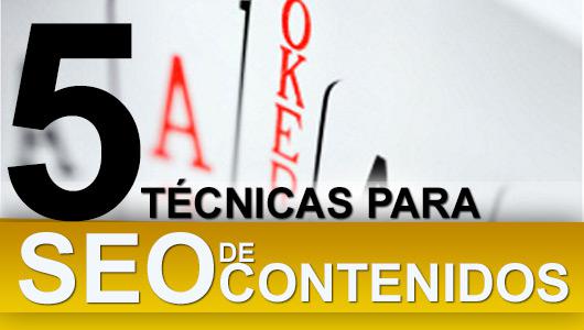 5 Técnicas de SEO de Contenidos para 2015