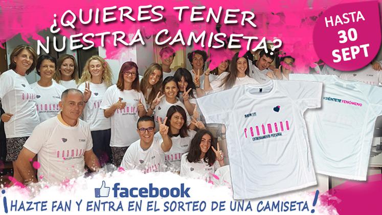 Sorteo Facebook camiseta Centros Fenómeno