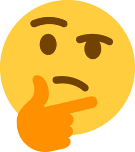 emoji thinking