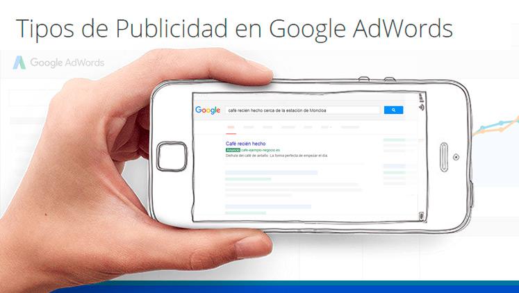 tipos publicidad adwords